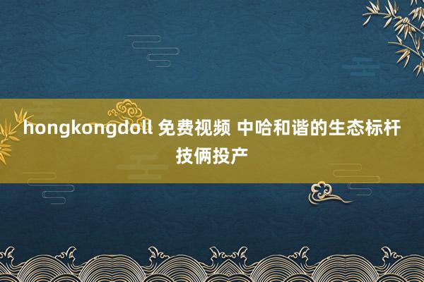 hongkongdoll 免费视频 中哈和谐的生态标杆技俩投产