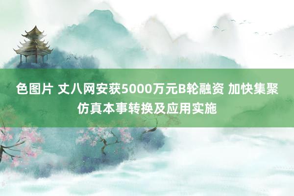 色图片 丈八网安获5000万元B轮融资 加快集聚仿真本事转换及应用实施