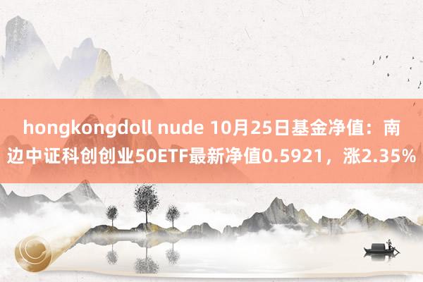 hongkongdoll nude 10月25日基金净值：南边中证科创创业50ETF最新净值0.5921，涨2.35%
